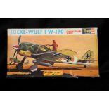 Rare Vintage Revell 1:72 Focke-Wulf FW-190 Model Kit. Complete As Pictured.