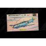 Rare Vintage Revell 1:72 Messerschmitt BF 109E Model Kit.Complete As Pictured.