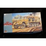 Rare Hasegawa 1:72 Sd.Kfz 7 8 Ton Half Track German Army Truck. Complete As Pictured.