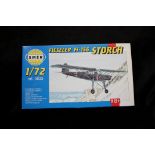 Vintage Sealed Smer 1:72 Fieseler Fi-156 Storch Model Kit. New As Pictured