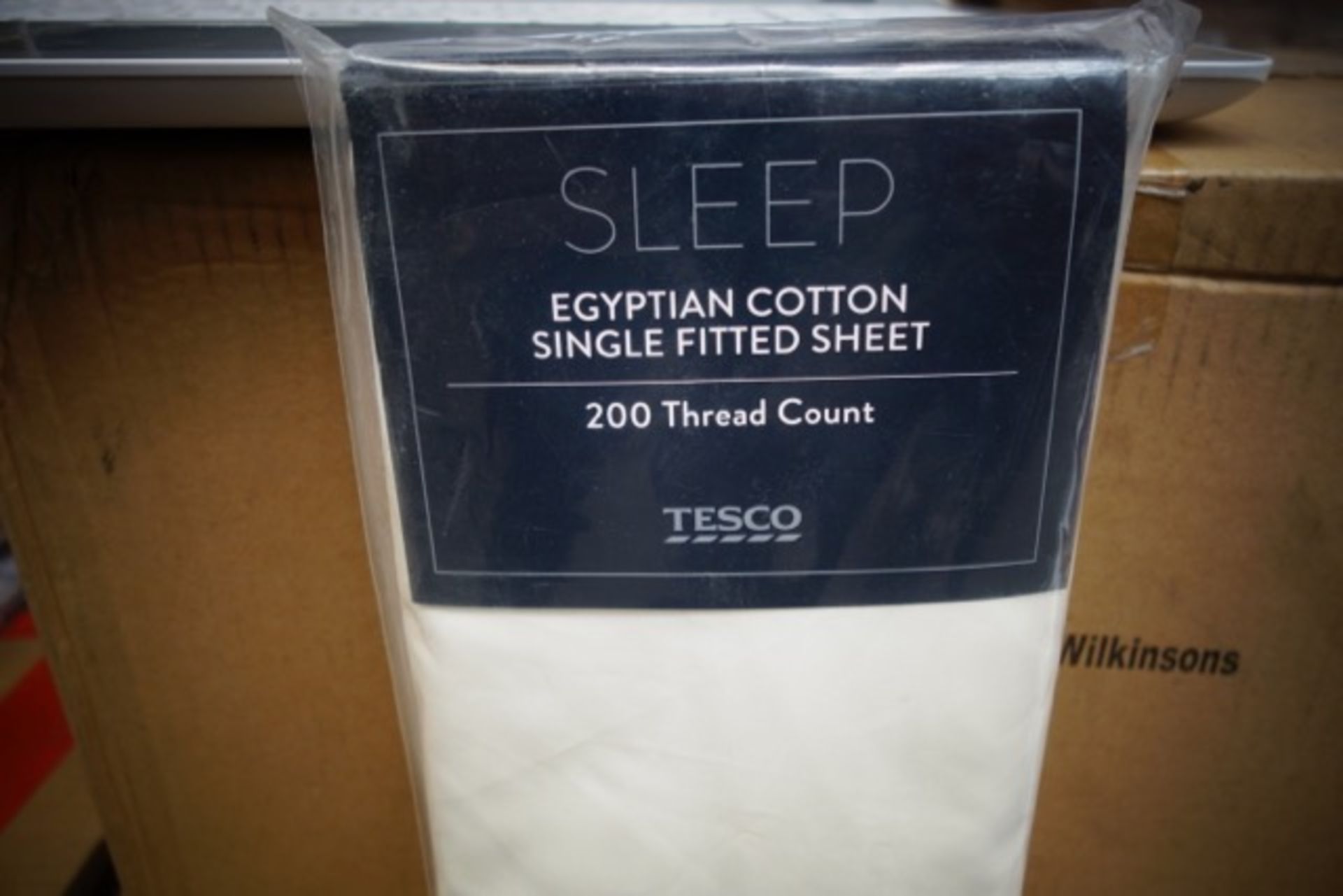 25 x Brand New Sleep Egyptian Cotton Single Fitted Sheets - 200 Thread Count. RRP £12.99 each - Image 2 of 2