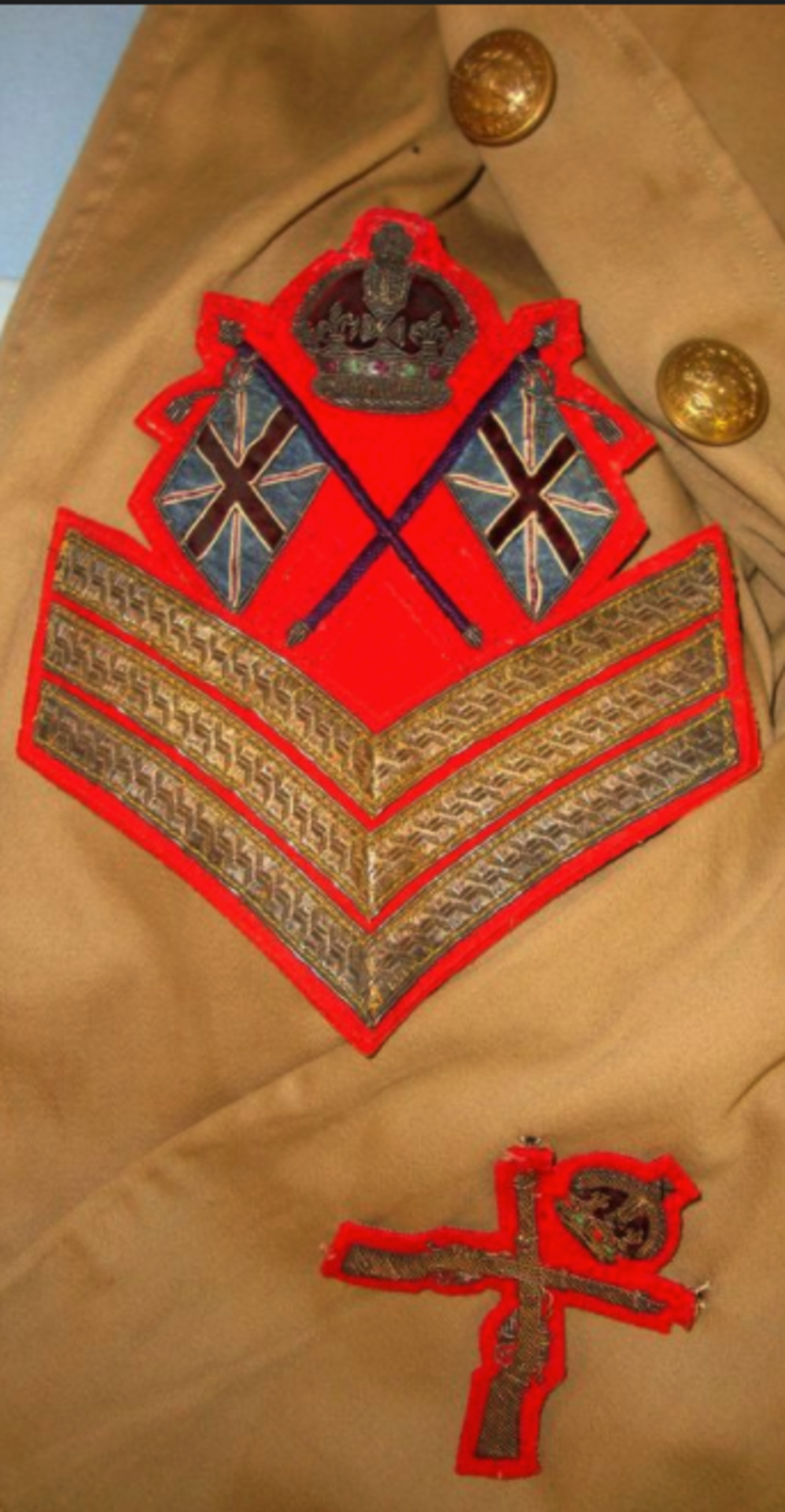 Inter War, British Loyal North Lancashire Regiment Colour Sergeant's India/ Far East Service - Image 2 of 3