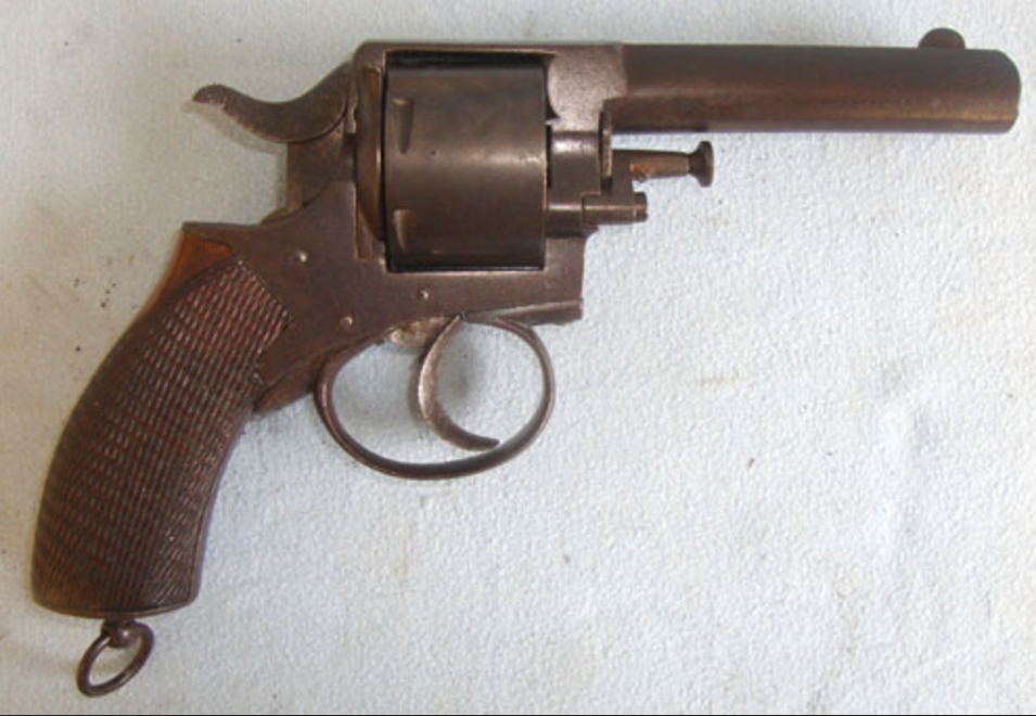 Victorian Era British Webley Royal Ulster Constabulary (RIC) Pattern Model 1867 6 Shot Double &