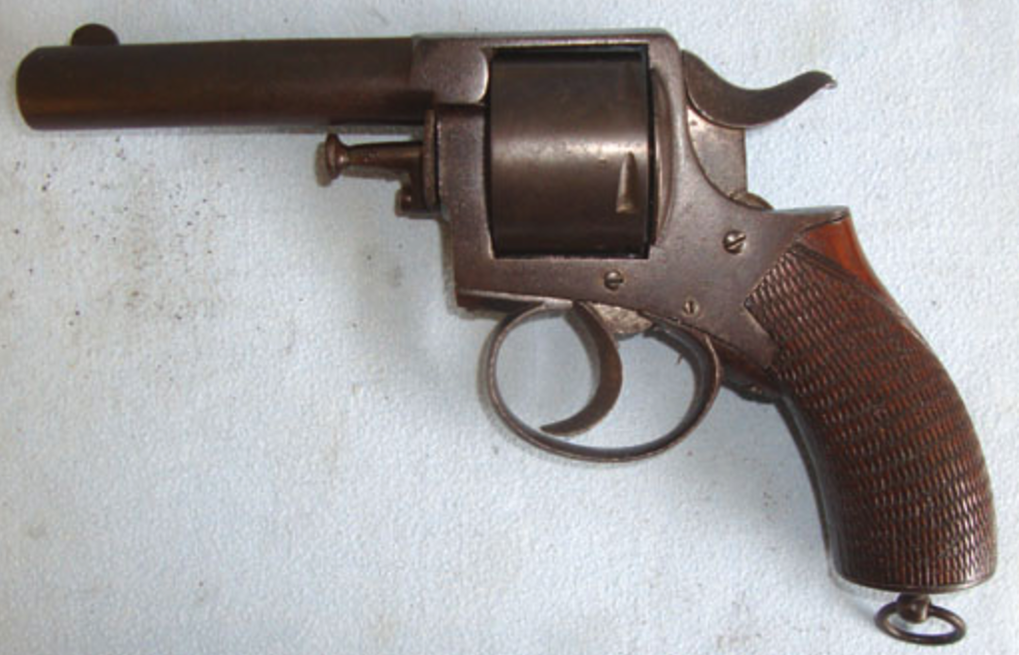 Victorian Era British Webley Royal Ulster Constabulary (RIC) Pattern Model 1867 6 Shot Double & - Image 3 of 3