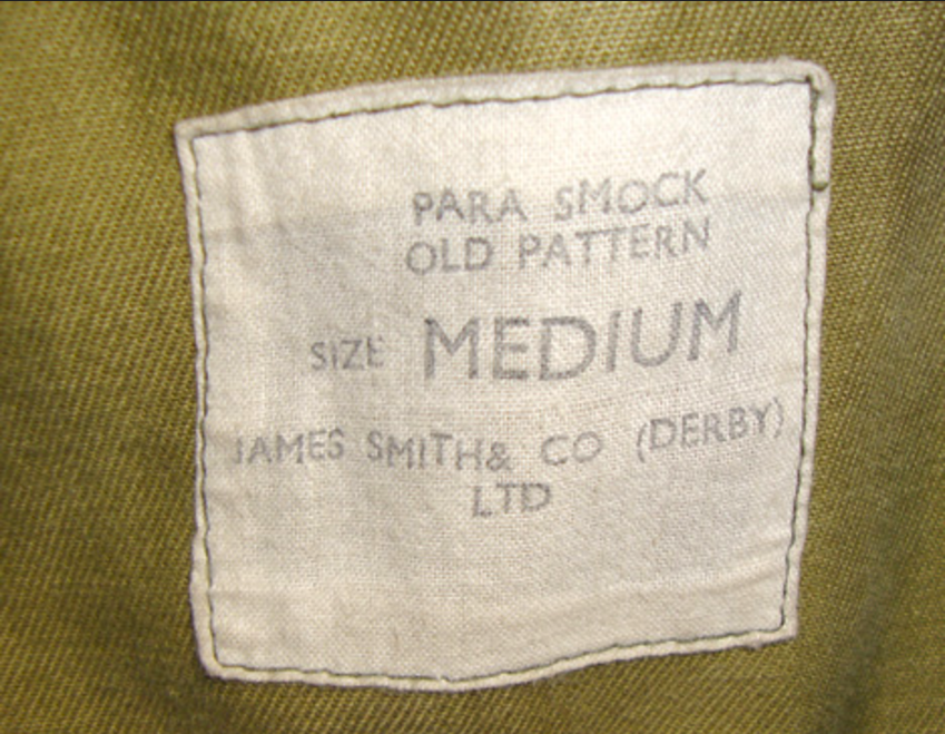British Camouflaged WW2 Old Pattern Paratroopers/ Airborne Denison Smock By Smith & Co Derby.   This - Image 2 of 3