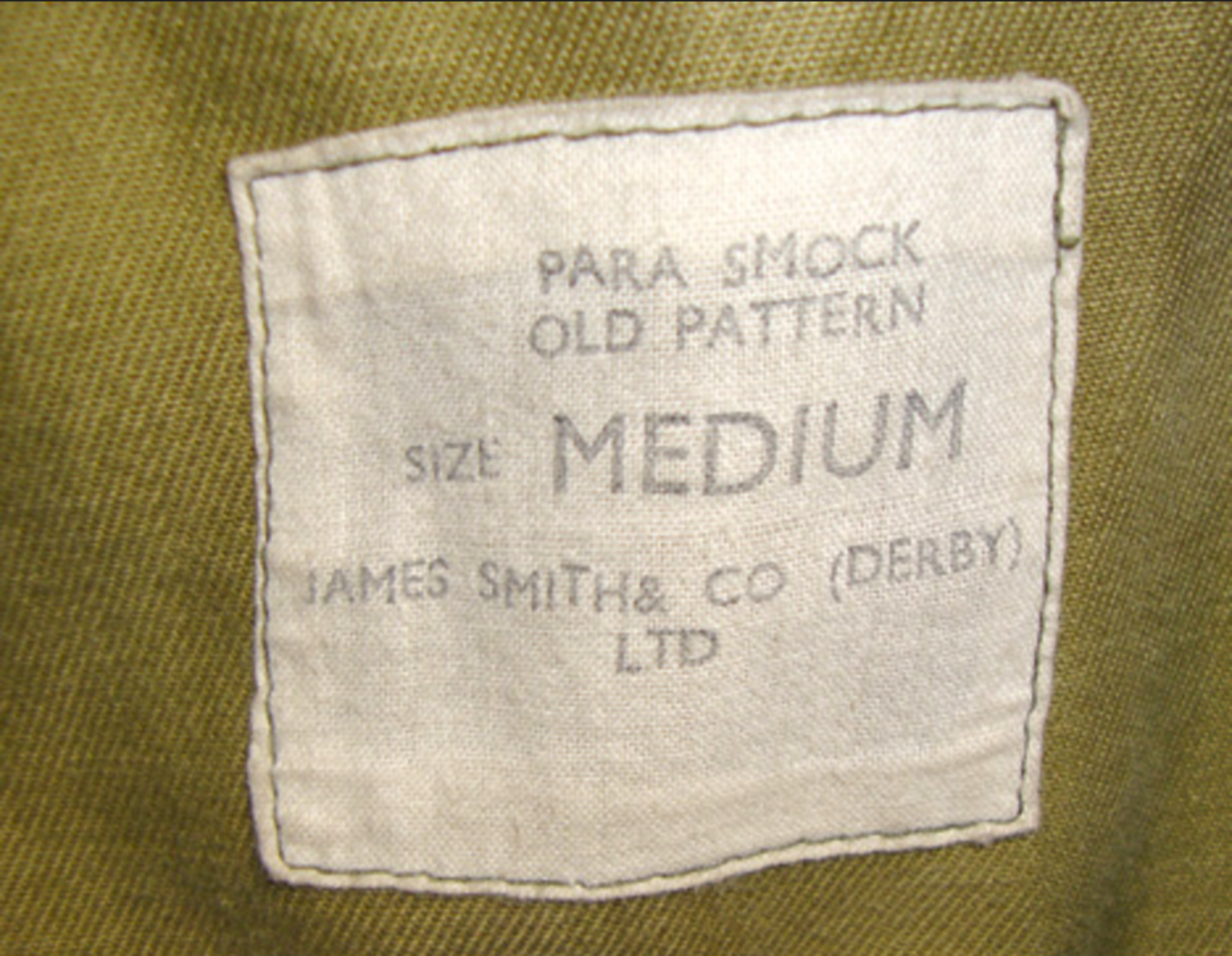 British Camouflaged WW2 Old Pattern Paratroopers/ Airborne Denison Smock By Smith & Co Derby.   This - Bild 2 aus 3