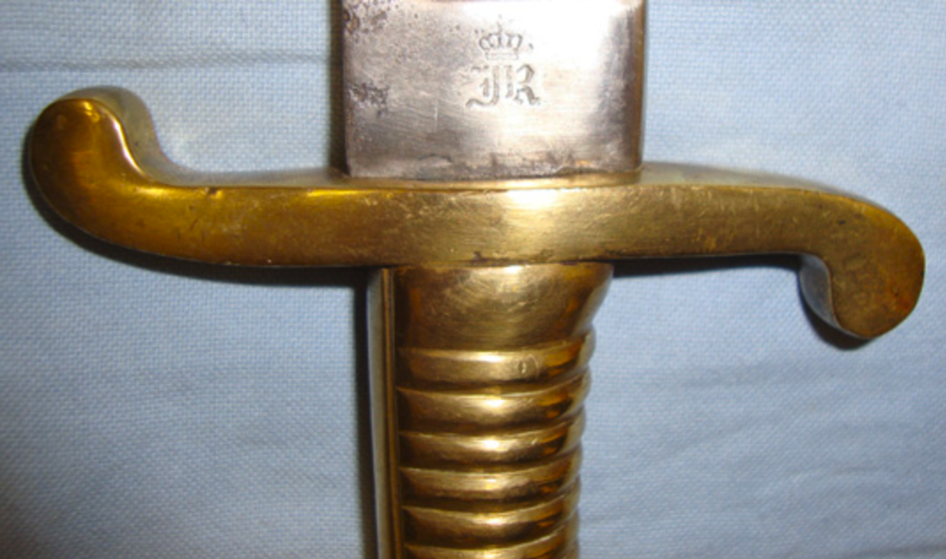 1855 Imperial Prussian Infantry Pioneers Short Sword Sidearm & Scabbard.   This is an excellent, - Image 3 of 3