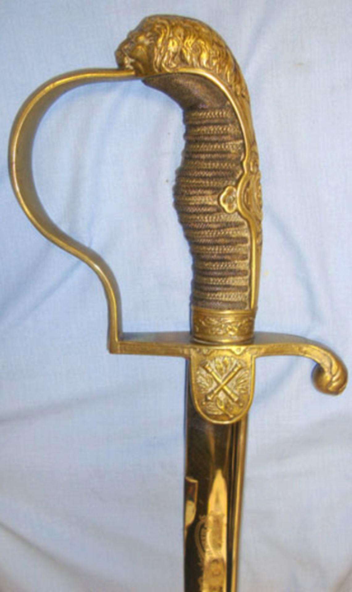 Superior Quality, Imperial German/ Armies Of The Reich Artillery Officer's Long Dress Sword With ' - Image 3 of 3