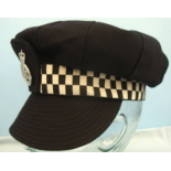 Rare Designer Metropolitan Police Womens Uniform Cap By Simone Mirman   This is a scarce 1967 era