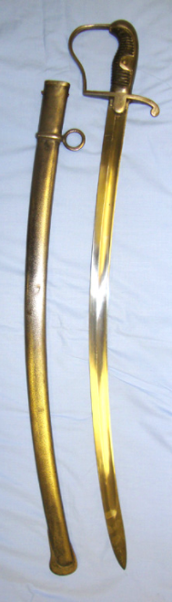 1880 Dated, Prussian 1811 Pattern German 'Blucher' Light Cavalry Sabre.   This is a German version