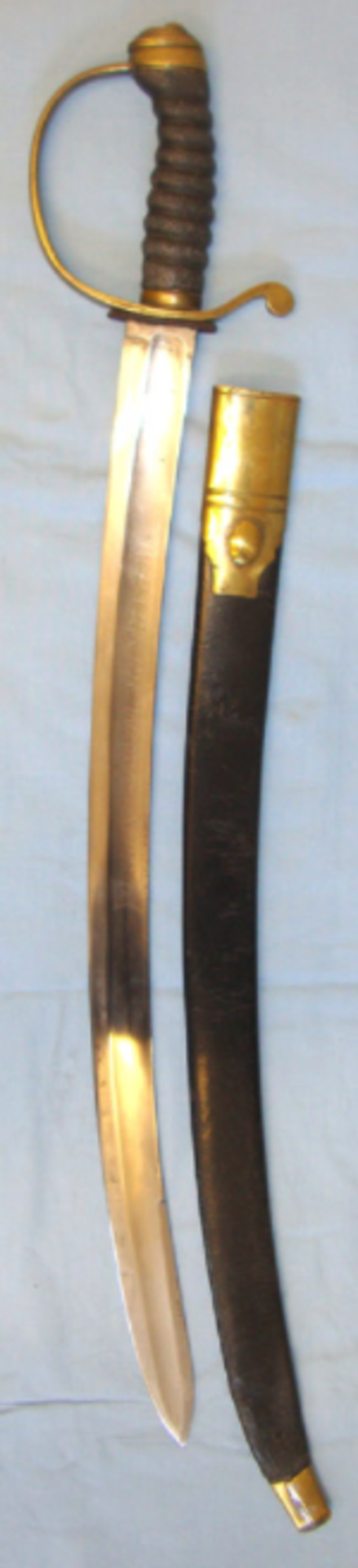 Victorian London Constabulary W. Parker Warranted Etched Police Hanger / Cutlass (Later Parker Field