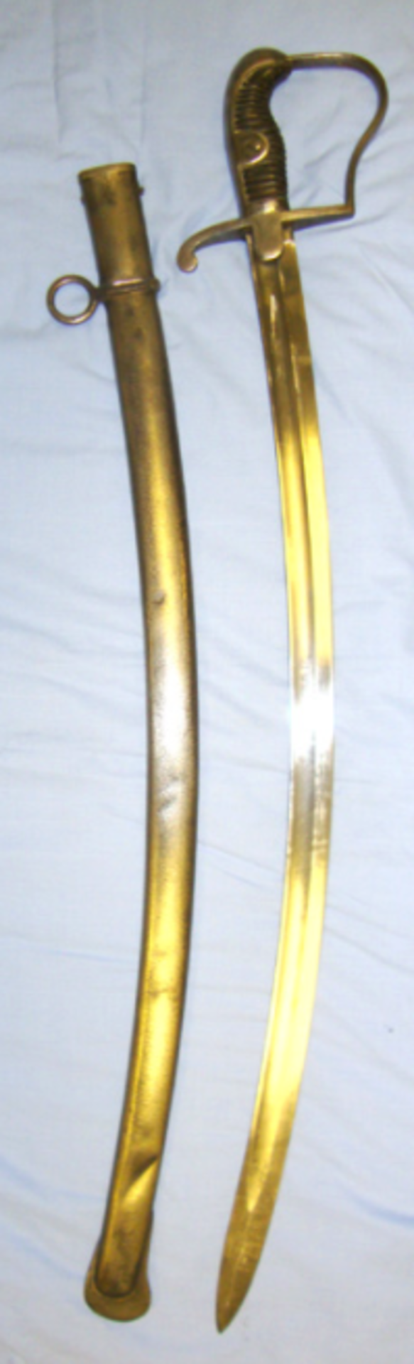 1880 Dated, Prussian 1811 Pattern German 'Blucher' Light Cavalry Sabre.   This is a German version - Image 3 of 3