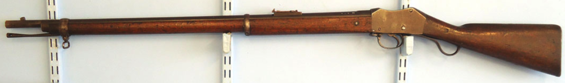 British Volunteer Pattern Private Purchase Martini Henry MK II 577-450 British Service Rifle By T - Image 2 of 3