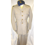 Cold War RAF Officer in Sultan of Oman Air Force Uniform & cap U 348 / 5670 A tunic, belt,