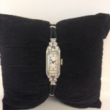 Diamond cocktail watch Pre-owned
