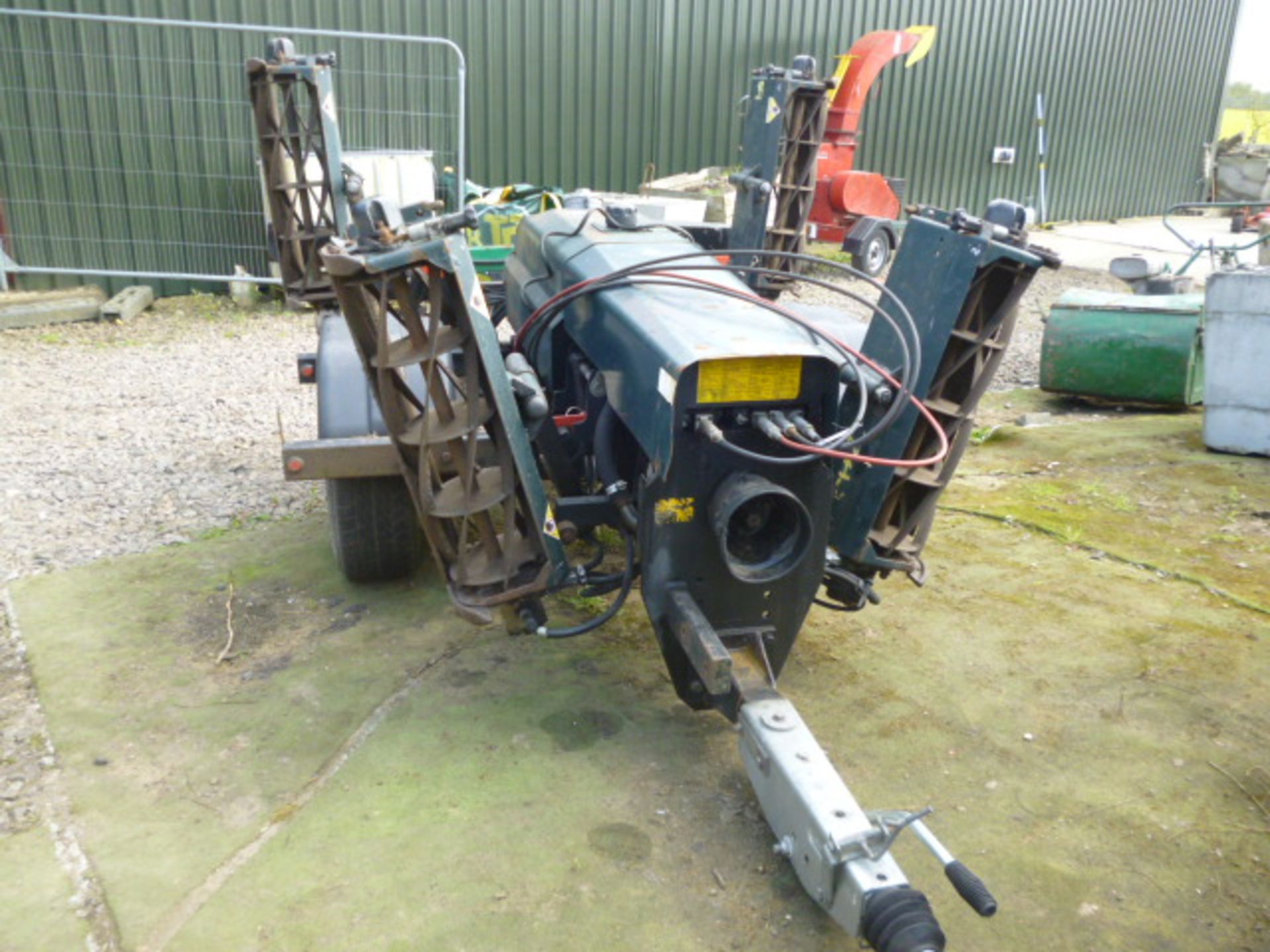 HAYTER 5 GANG TRAILED CYLINDER MOWER