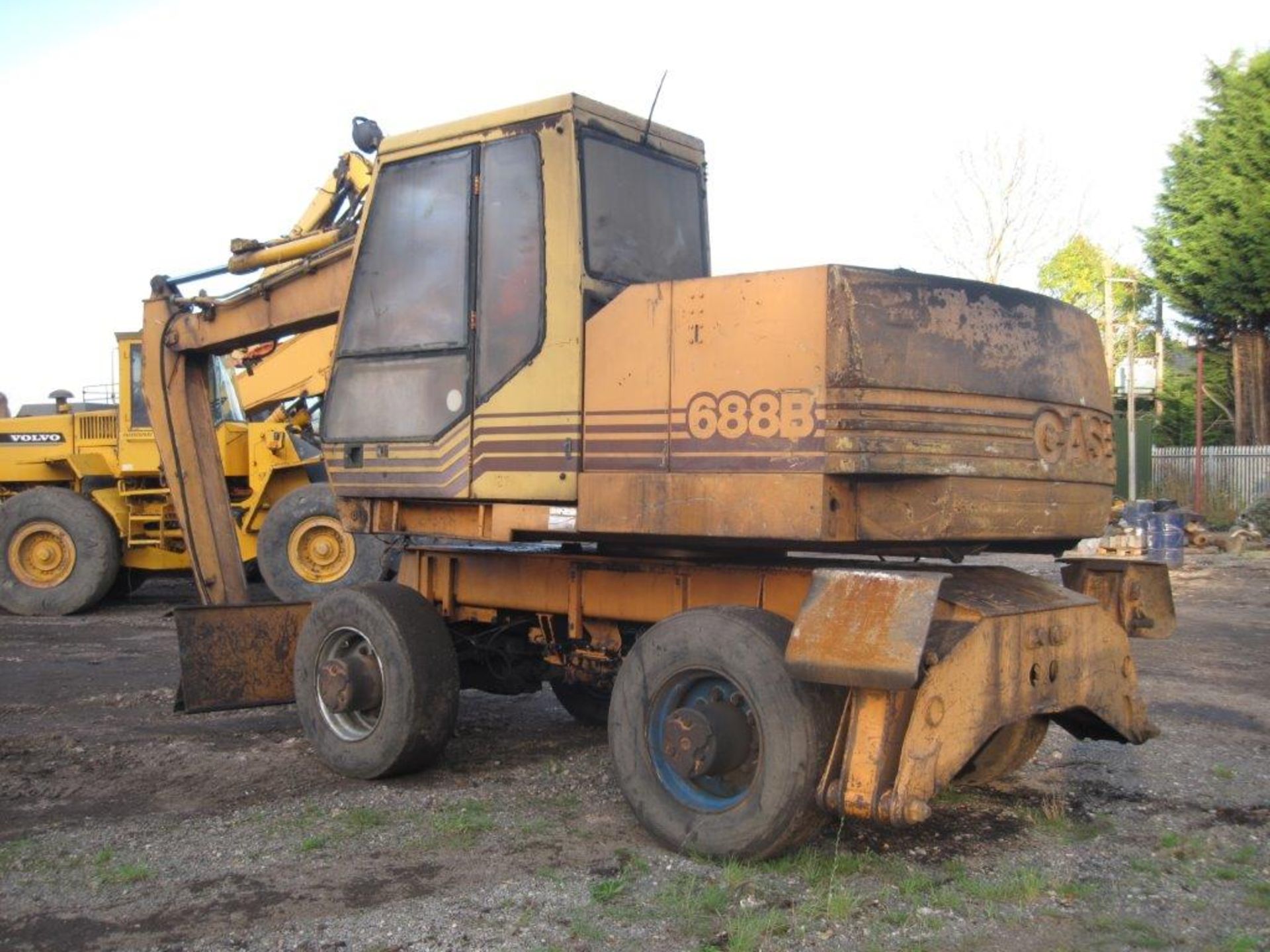 Case 688B Excavator on Wheels Direct from work