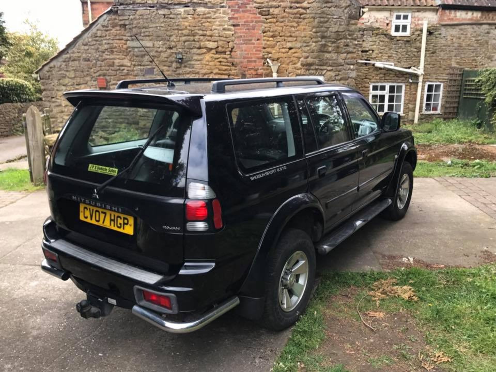 Mitsubishi Shogun 2007/07 Plate 53k miles LOW BUYER PREMIUM of 5% & NO VAT ON HAMMER - Image 4 of 12