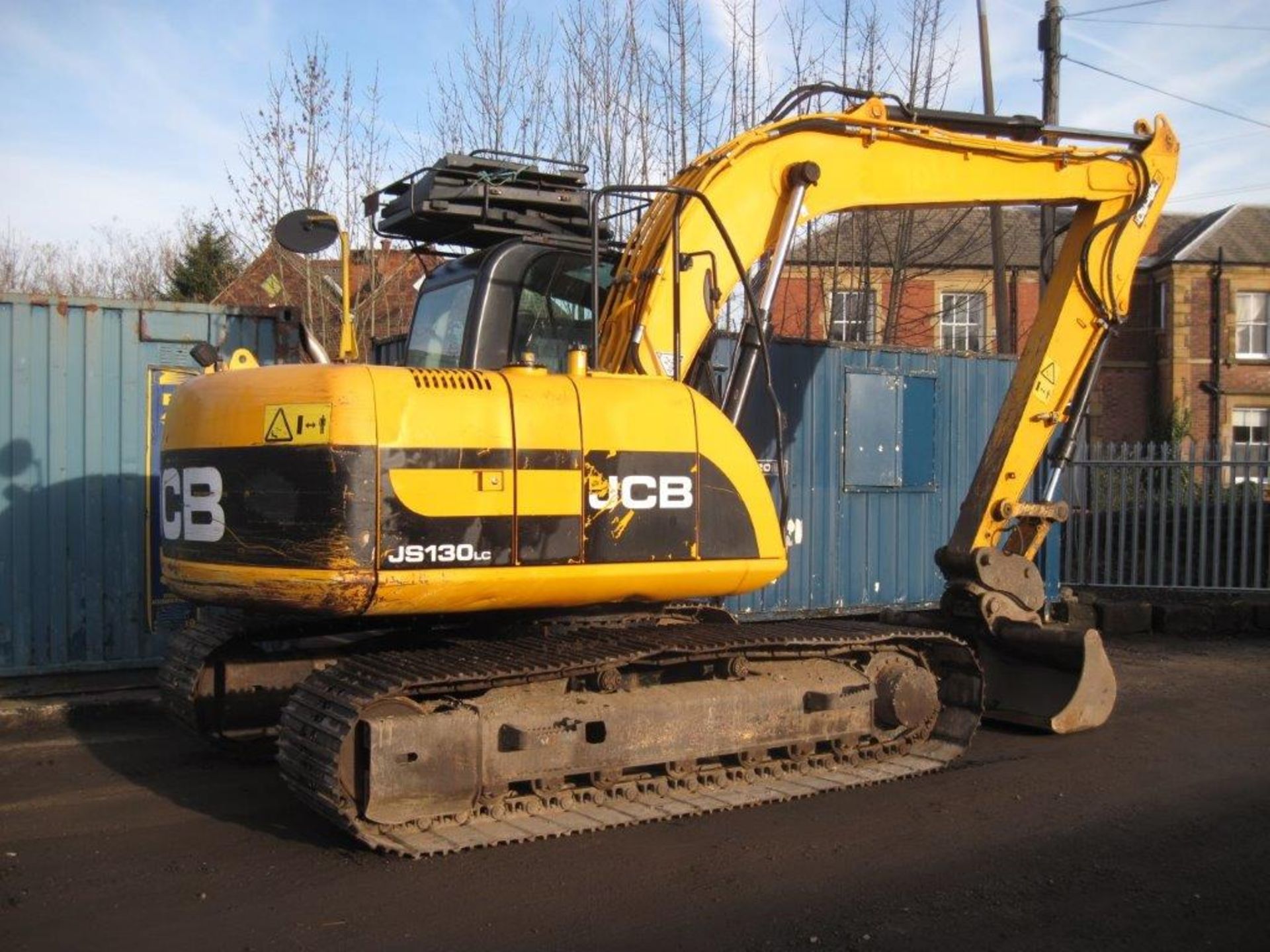 JCB JS130 Excavator 2010, 6500 hours, hammer line, quick hitch and bucket