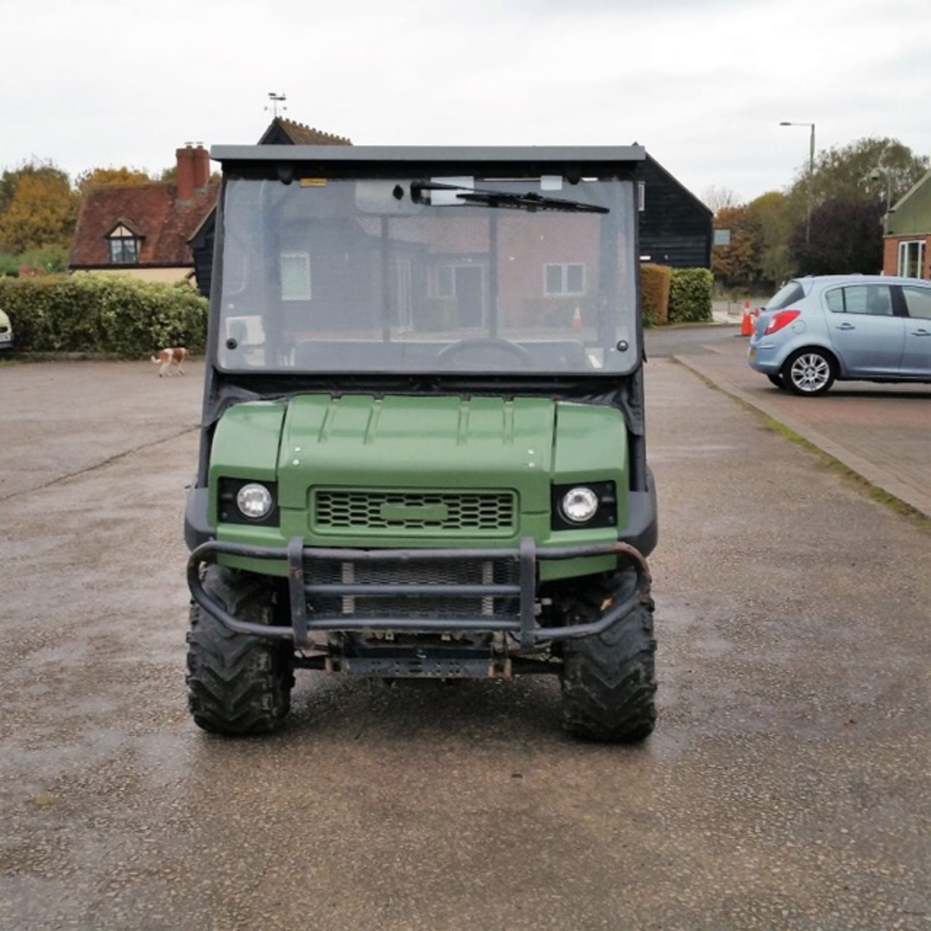 Kawasaki Mule 4010 Hours 3145 Year 2012 Road registered 62 plate Hi, low and reverse range Diff lock - Image 4 of 6