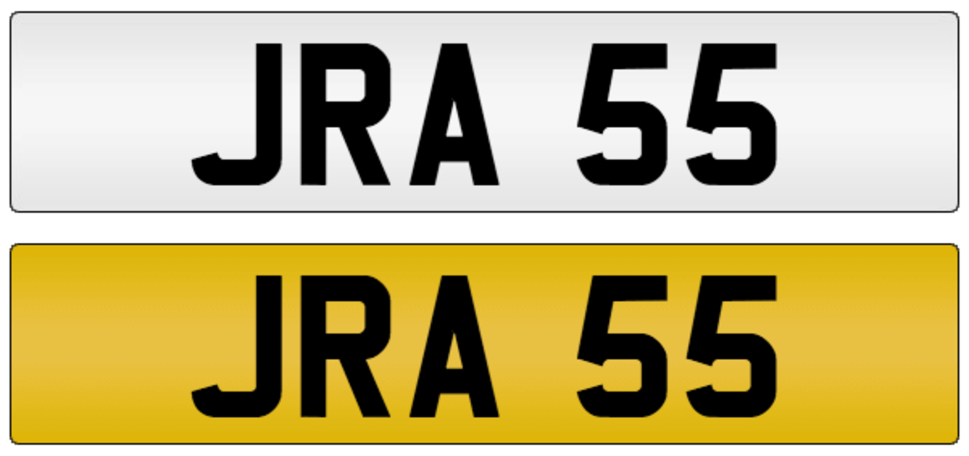 JRA 55 on DVLA retention certificate, ready to transfer