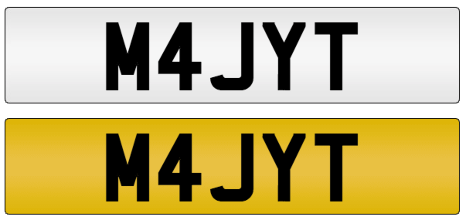 M4JYT on DVLA retention certificate, ready to transfer