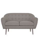 Martello Grey Linen 2 Seater Sofa The Martello collection reflects timeless class and