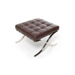 Leather Barca Ottoman Barca ottoman is based upon an iconic original design created for the 1929
