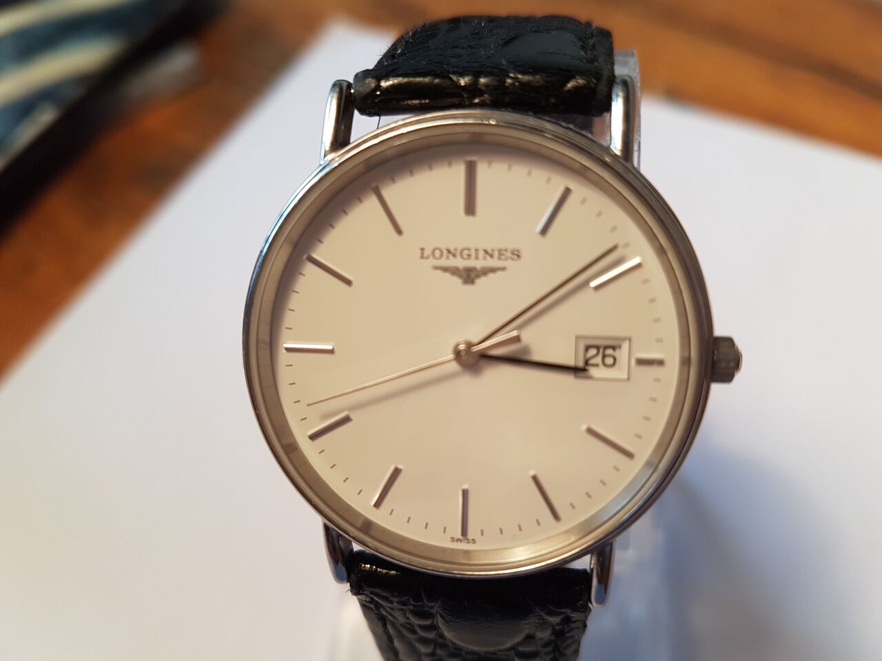 Gentlemans Longines With Day.Excellent Condition