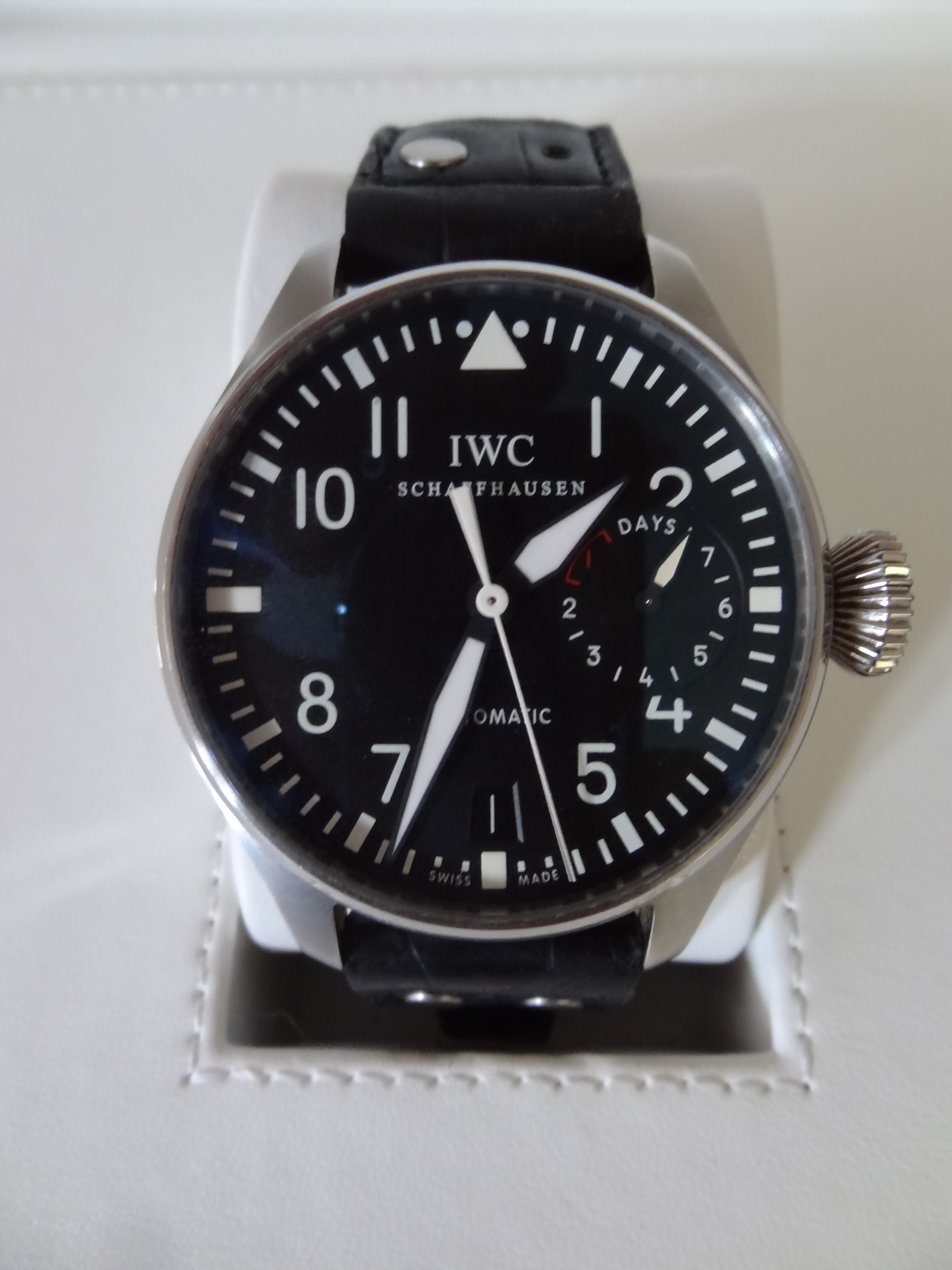 IWC Schaffhausen, Big Pilot Automatic Stainless Steel Gentlemans' Wristwatch IW500401 - Image 2 of 11