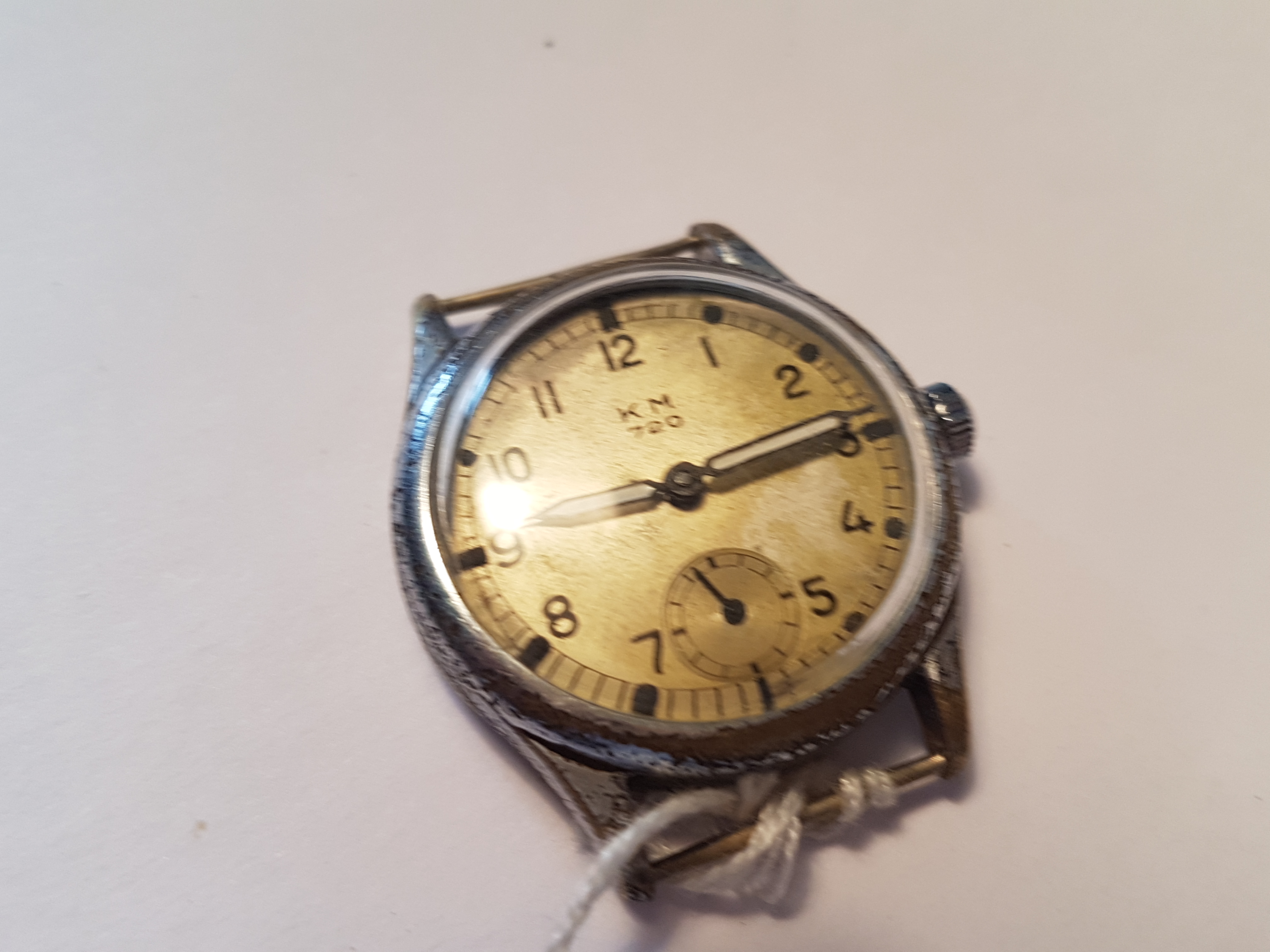 Ww2 German Kreigmarine Mans Watch, 720 Movement In Good Condition.Orginal - Image 2 of 5