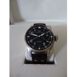 IWC Schaffhausen, Big Pilot Automatic Stainless Steel Gentlemans' Wristwatch IW500401