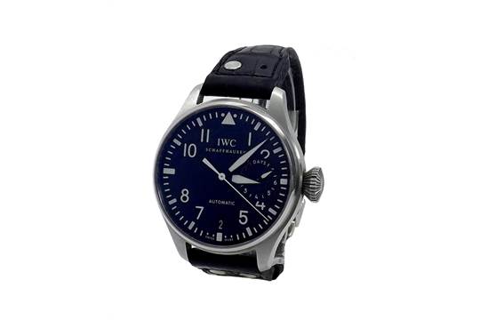 IWC Schaffhausen, Big Pilot Automatic Stainless Steel Gentlemans' Wristwatch IW500401 - Image 6 of 11