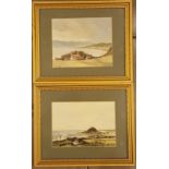 2 x Small Watercolour Paintings 20th Century. One signed