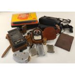 Parcel of Vintage & Collectable Lighters, Camera's & Tools No Reserve