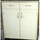 Retro Vintage Kitchen Cupboard & Retro Vintage Meat Safe No Reserve