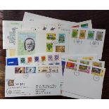 Stamps Collection of 19 British First Day Covers From Channel Islands