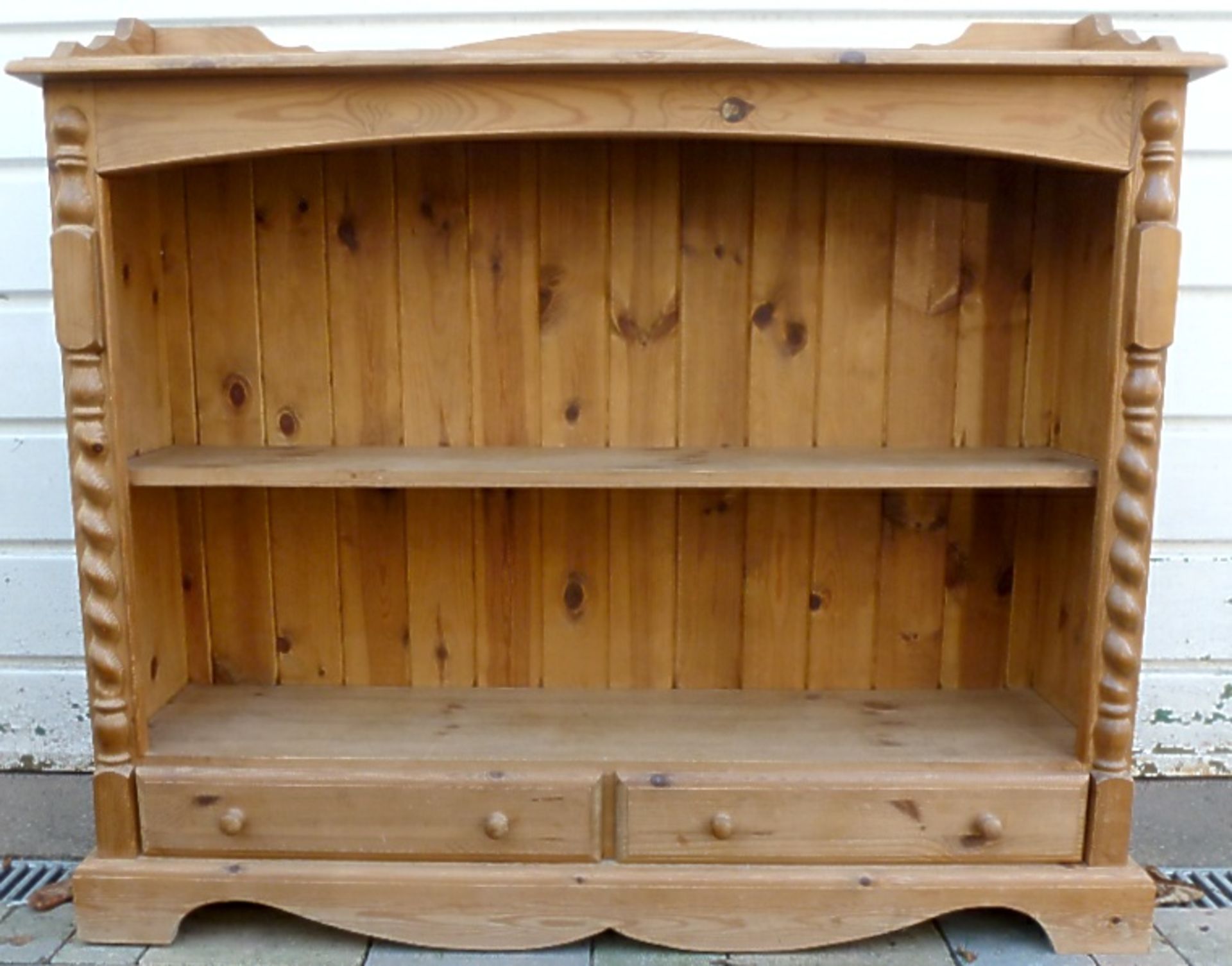 Modern Pine Book Shelf