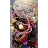 Box of Costume Jewellery Necklaces (approx 40)