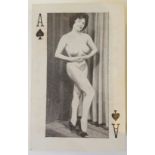 Vintage Nude Playing Cards c 1950's