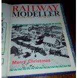 12 x Collectable Railway Magazines 'Railway Modeller' 1966 Complete Year Bound Copy No Reserve