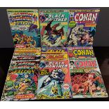 Parcel of 12 Vintage Retro Marvel Magazines c1970's