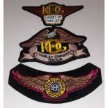 Ladies of Harley Motor Cycle Badges and Patches 1997 & 1998