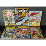 16 x Comics Marvel Includes No. 2 issue 1975 The Super Heroes.