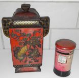 2 Retro Vintage Collectors Tins No Reserve