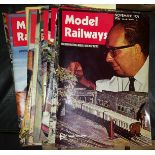 15 x Collectable Railway Magazines 'Railway Modeller' 1970's No Reserve