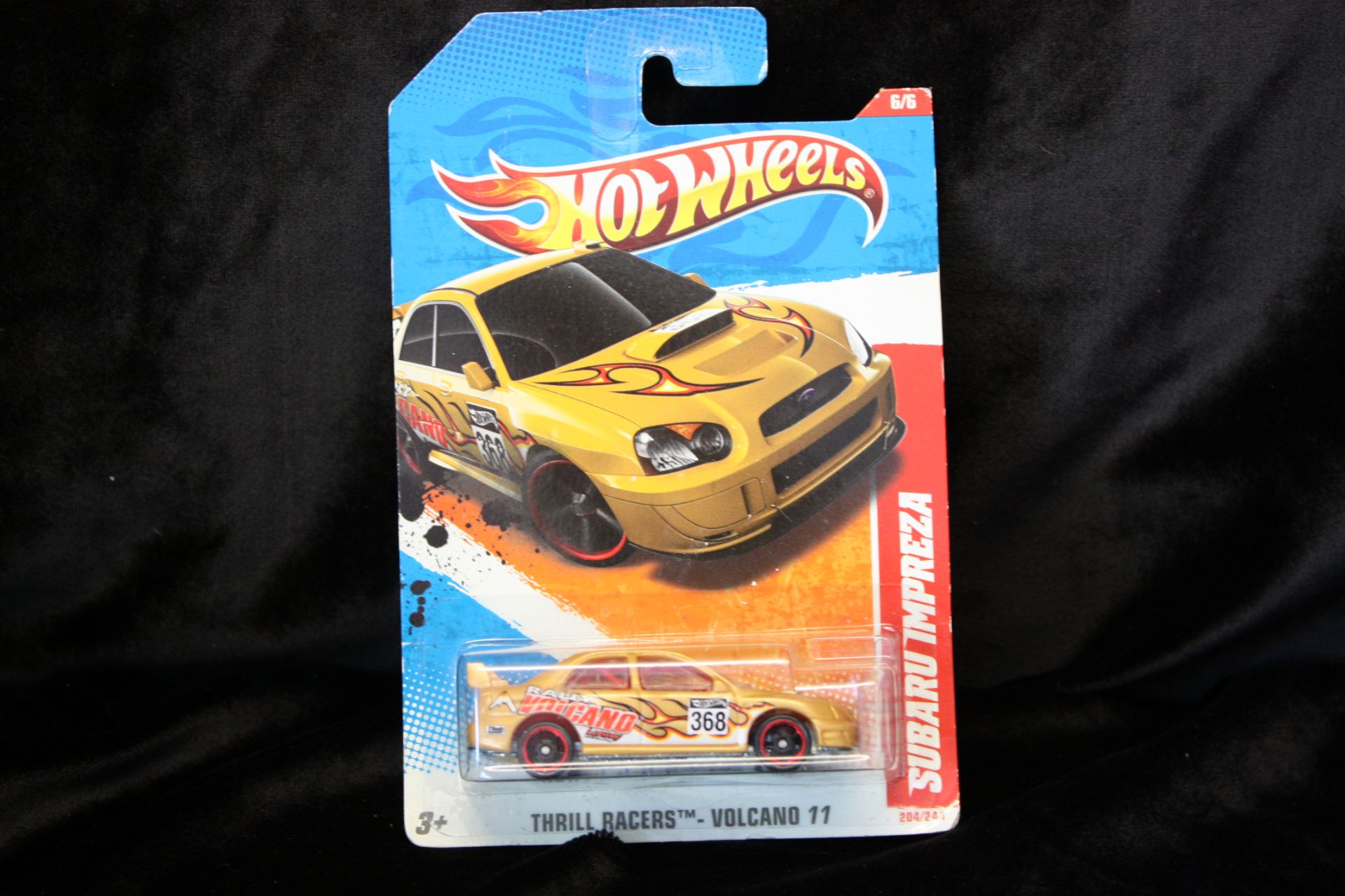 Hot Wheels Thrill Racers Volcano 11 Subaru Impreza. Model is part of an old private collection - All