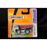 Matchbox Dirt Hauler. Model is part of an old private collection - All items are sealed & unopened -