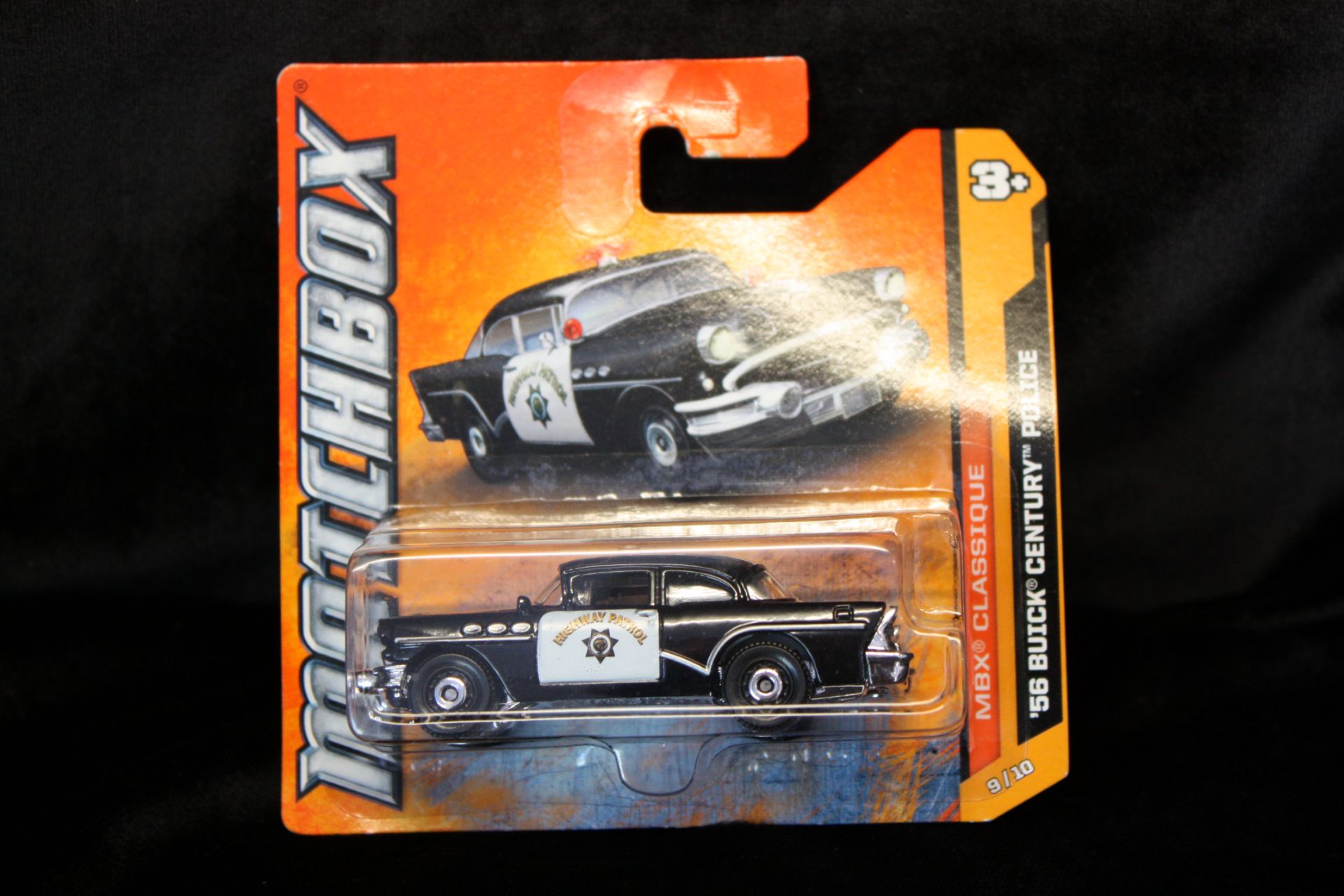 Matchbox MBX Classics 1956 Buick Century Police Car. Model is part of an old private collection -