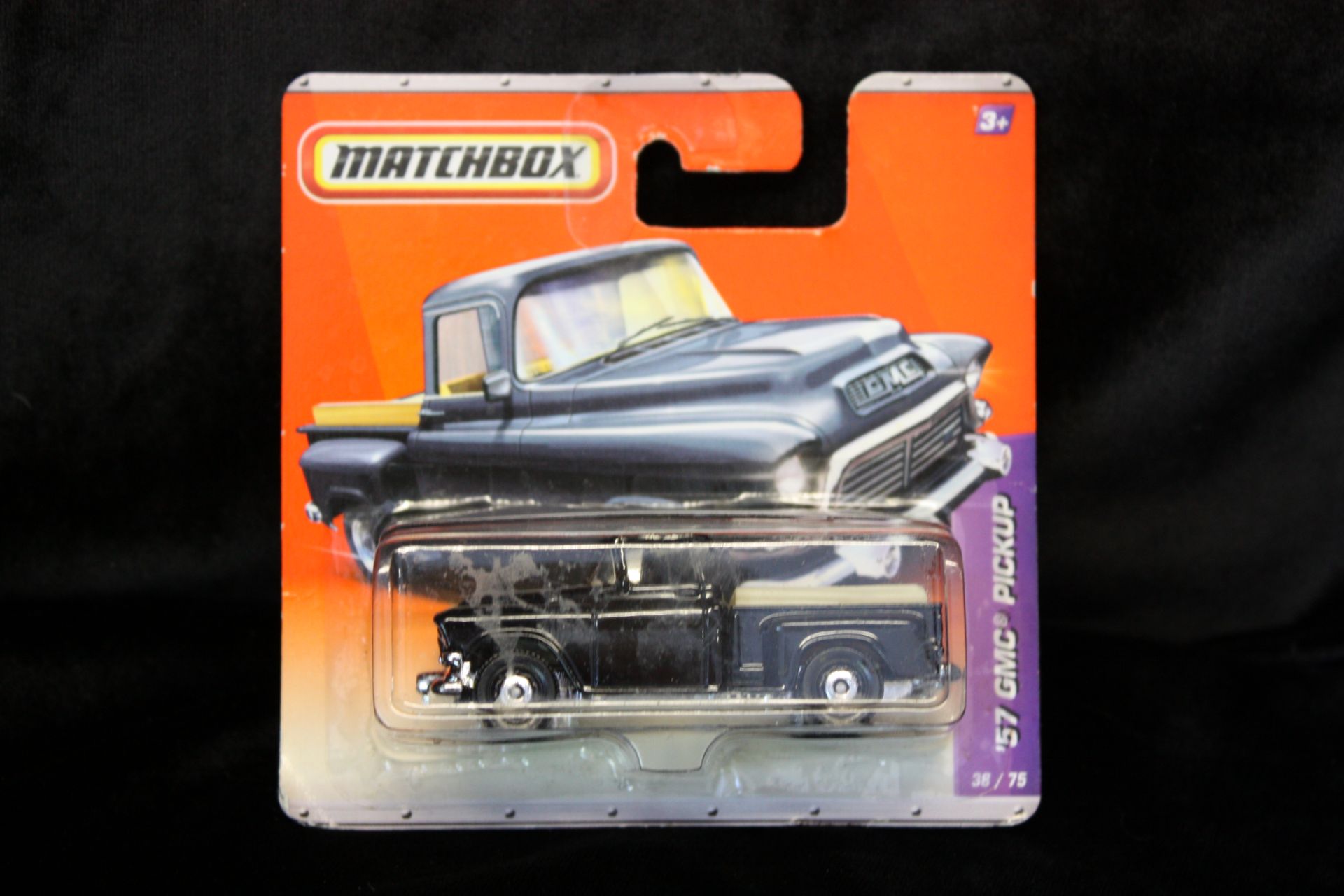 Matchbox 1957 GMC Pickup - Black 38/75. Model is part of an old private collection - All items are